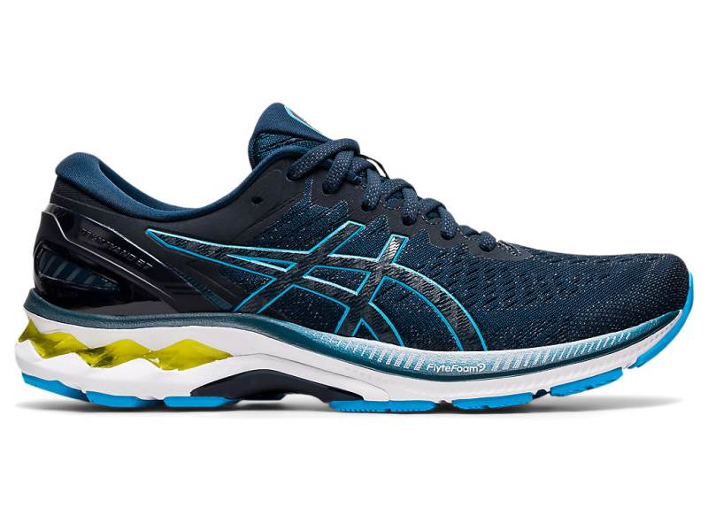 Sapatilhas Running Asics GEL-KAYANO 27 Homem Azuis, 2668A732.944